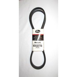 Gates K050778 OEM Micro-V Serpentine Automobile Car Belt New